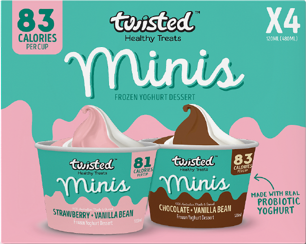 Minis Strawberry + Vanilla Bean Chocolate + Vanilla Bean