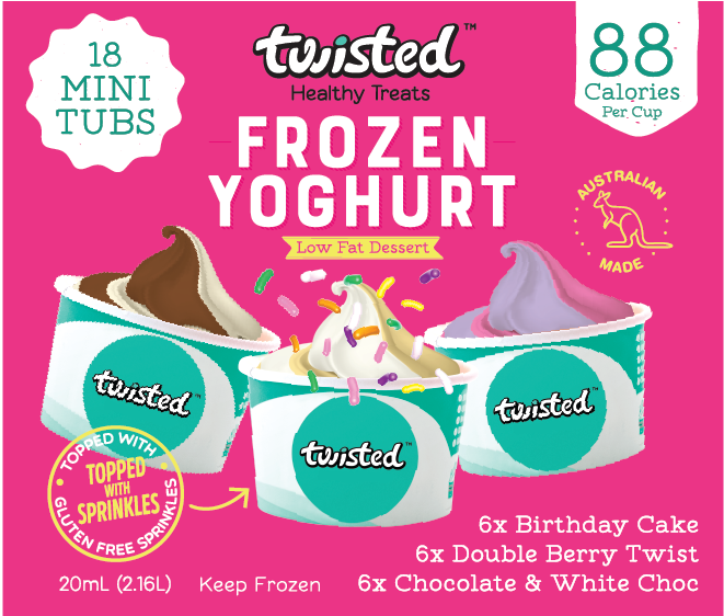 Celebrations Frozen Yoghurt Box
